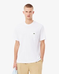 T-shirt in cotone con taschino