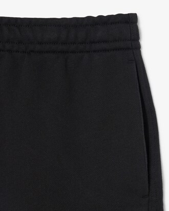 Shorts in tessuto felpato