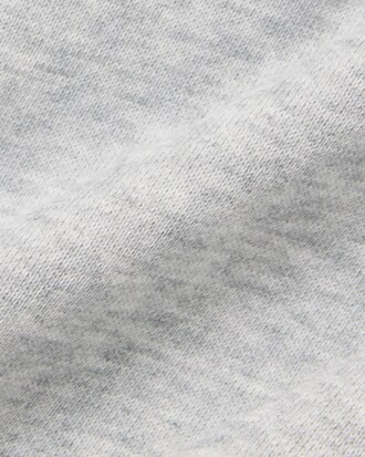 Felpa con zip unisex in tessuto felpato spazzolato