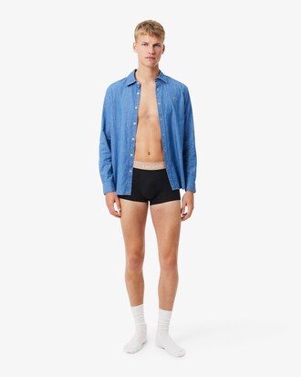 Confezione di 3 boxer in cotone elasticizzato