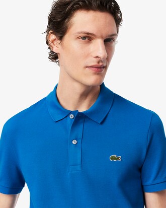 Polo slim fit in piqué L.12.12
