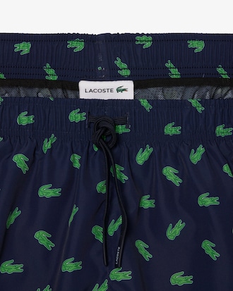 Boxer mare medi con stampa coccodrillo
