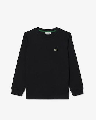 T-shirt a maniche lunghe in cotone