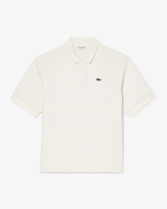 Polo oversize in piqué