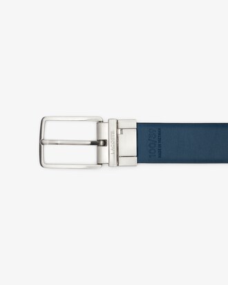 Cintura double face in pelle
