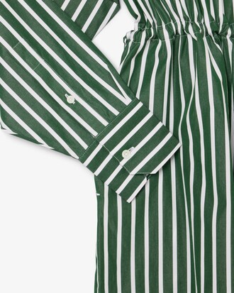 Abito chemisier in popeline relaxed fit