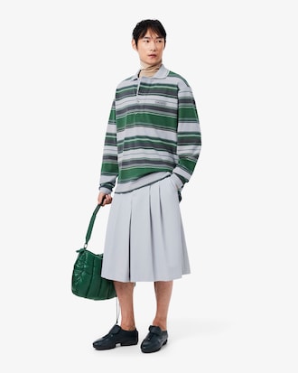 T-shirt elasticizzata a collo alto Lacoste x Wang Yibo