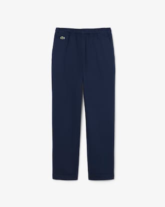 Pantaloni in gabardine di cotone elasticizzato