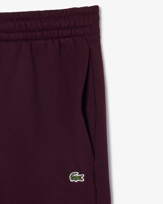 Shorts in tessuto felpato