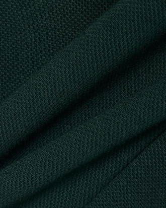 Vestito in piqu&eacute; con colletto a polo e stemma tennis