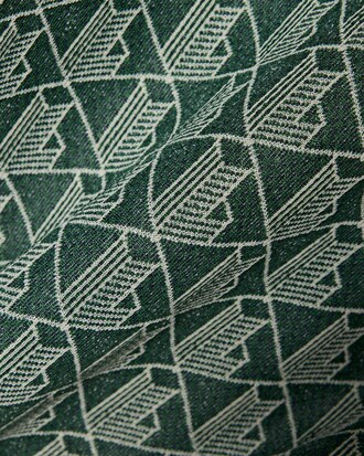 Polo dal taglio classico in jacquard con monogramma