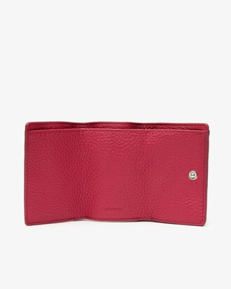 Portafoglio piccolo da donna in pelle martellata Croco Crew