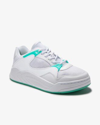 Sneakers da donna in pelle e tessuto Court Slam Dynamic