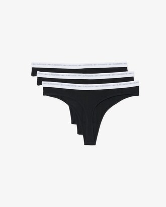 Confezione di 3 tanga in cotone stretch