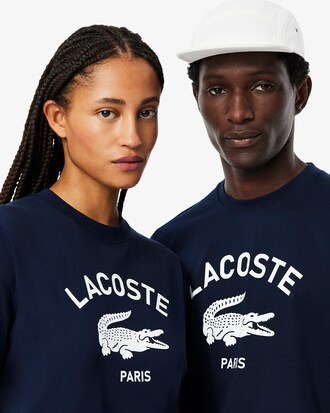 T-shirt in cotone con stampa del brand