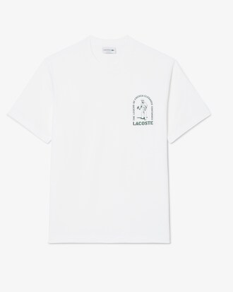 T-shirt in cotone pesante con stampa
