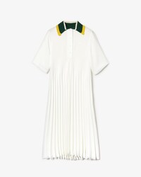 Vestito polo da donna con colletto in maglia Fashion Show