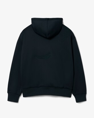 Felpa con cappuccio in coccodrillo ricamato Runway