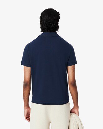 Polo Paris classic fit con colletto aperto
