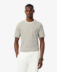 T-shirt in cotone pesante a righe