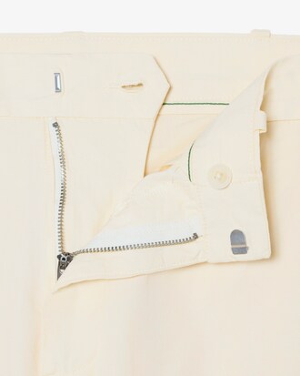 Pantaloni chino regular fit in twill di cotone