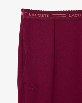 Pantaloni loungewear wide fit in felpa