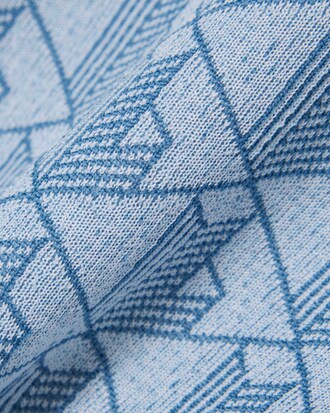Felpa con cappuccio in jacquard con monogramma