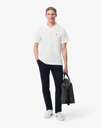 Pantaloni chino elasticizzati slim fit in twill