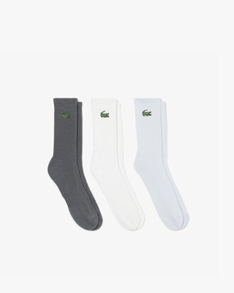 Confezione di 3 paia di calzini a coste