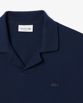 Polo Paris classic fit con colletto aperto