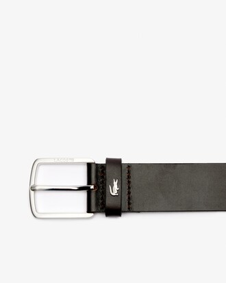 Cintura in pelle liscia