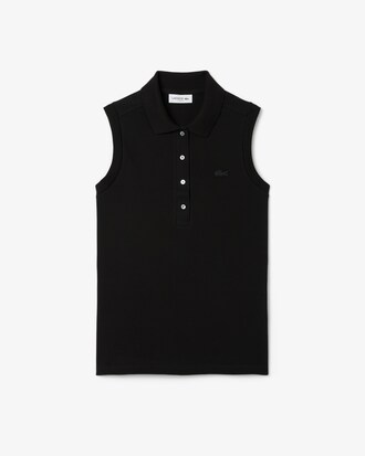 Polo slim fit senza maniche elasticizzata L.12.D