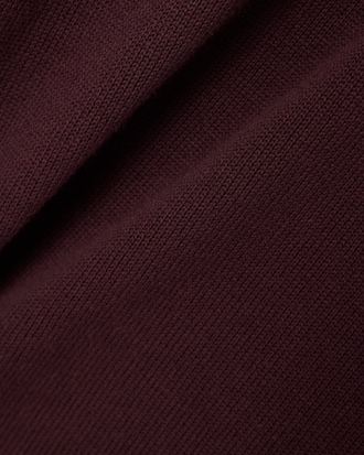 Pullover in cotone a collo alto con zip