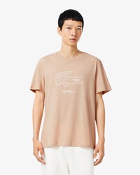 T-shirt homewear in cotone stampato