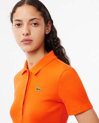 Polo slim fit in cotone a costine L.12.D