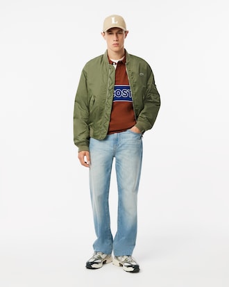 Maglia da rugby in cotone relaxed fit