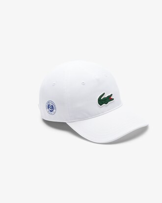 Cappellino da uomo in microfibra Lacoste Sport Roland Garros Edition