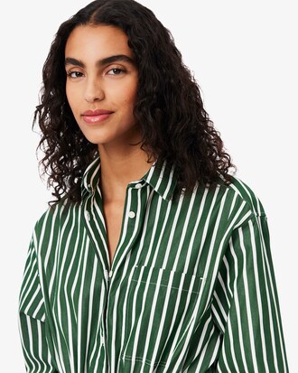Abito chemisier in popeline relaxed fit