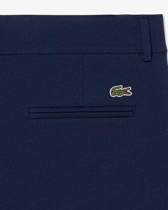 Pantaloni chino taglio dritto in gabardine di cotone