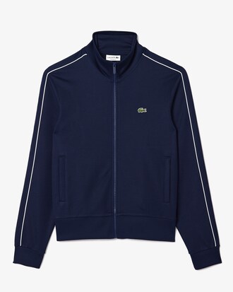 Giacca della tuta con zip in piqué Paris