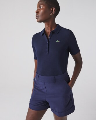 Polo da golf ultra-dry elasticizzata slim fit