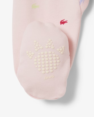 Tutina neonato in piqu&eacute; stampata