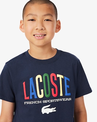 T-shirt in cotone con stampa