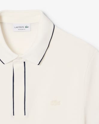 Polo regular fit in piqu&eacute; elasticizzato Paris