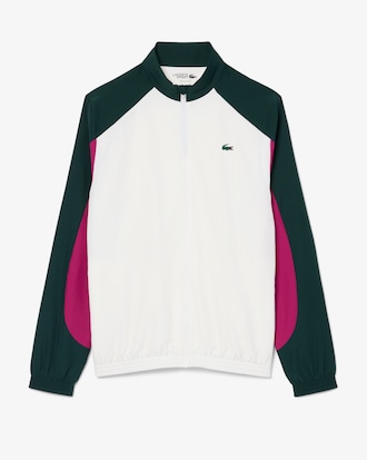 Tuta sportiva colorblock con stampa