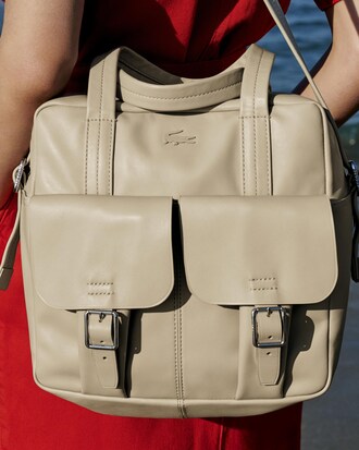 Women's Jane Soft Leather Zip Reporter Bag