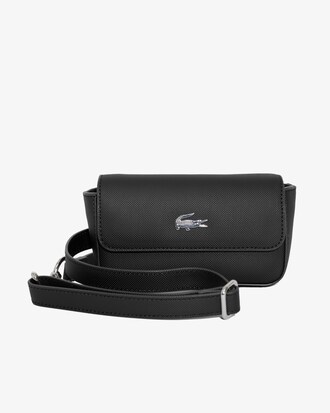 Marsupio da donna con patta in canvas spalmato Daily Classic