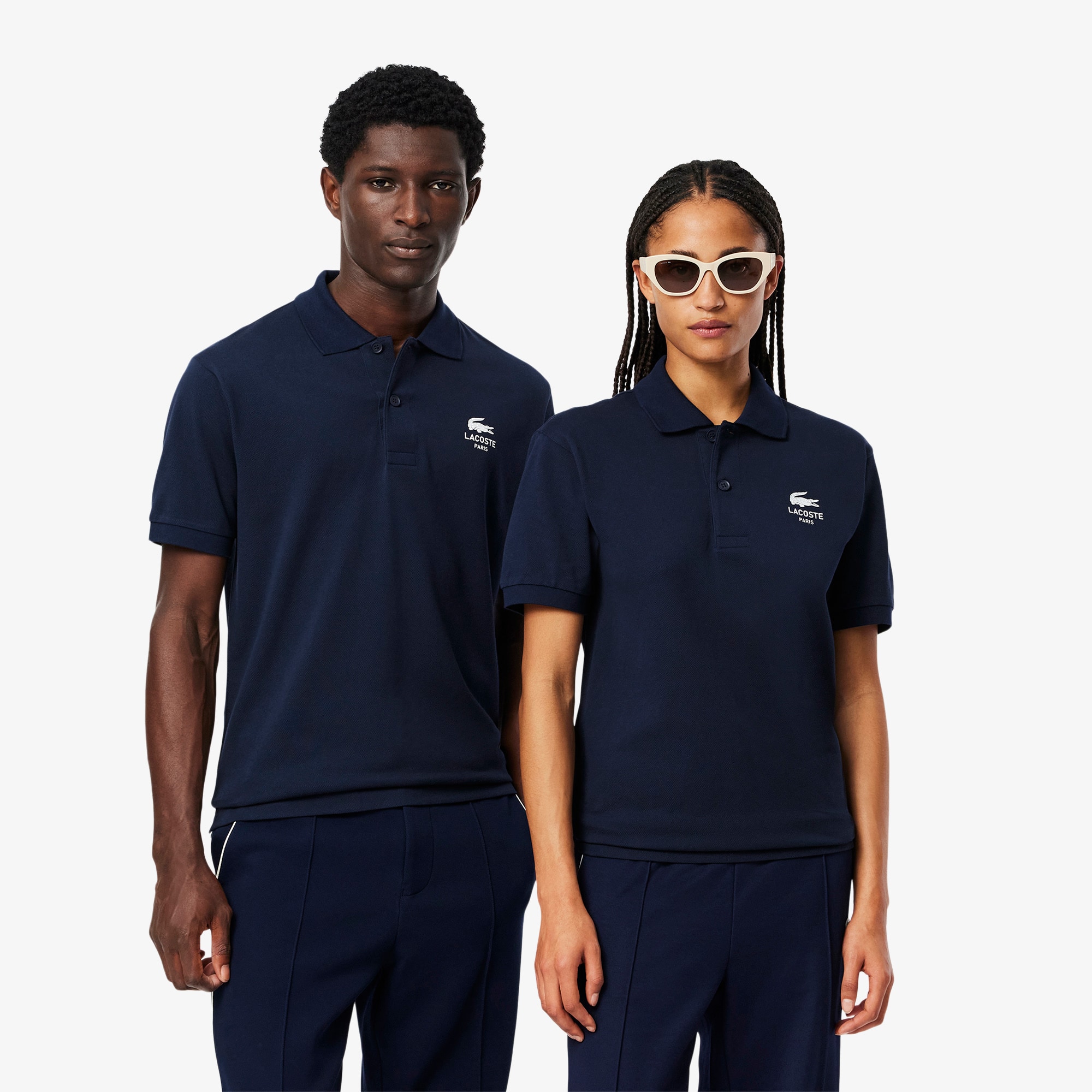 Polo dal taglio classico con logo stampato L.12.12 - Polo