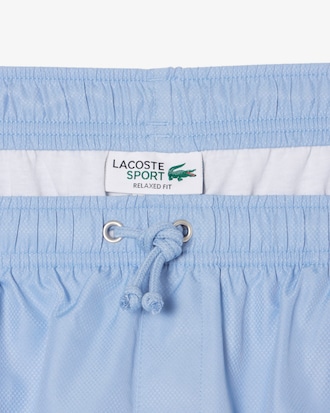 Shorts da tennis in taffet&agrave; a rombi leggero