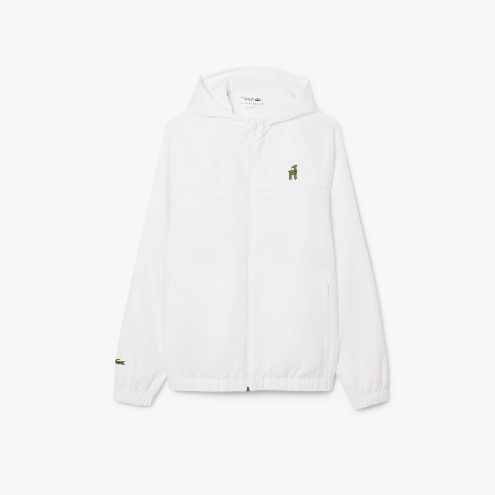 Giacca con cappuccio Lacoste x Novak Djokovic The GOAT - Giacche